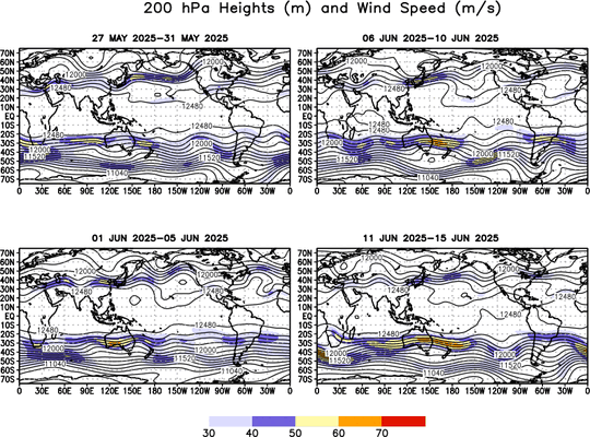 Pentad Global 200 wind map